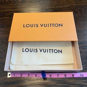 Louis Vuitton Wallet Box and Dust Bag